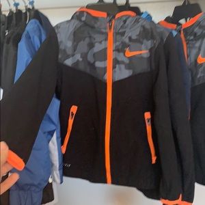 Nike Therma fleece with hood. So soft and cozy.